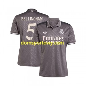 Koszulka Real Madryt BELLINGHAM 5 Trzeci Koszulki Piłkarskie 2024-2025 Krótki Rękaw